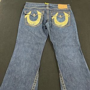 Men’s gently used true religion jeans SIZE 36/32